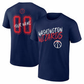 NBA - Washington Wizards Hustle Custom T-Shirt - Navy