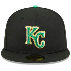 Kansas City Royals New Era 2026 St. Patrick's Day 59FIFTY Fitted Hat Lifestyle