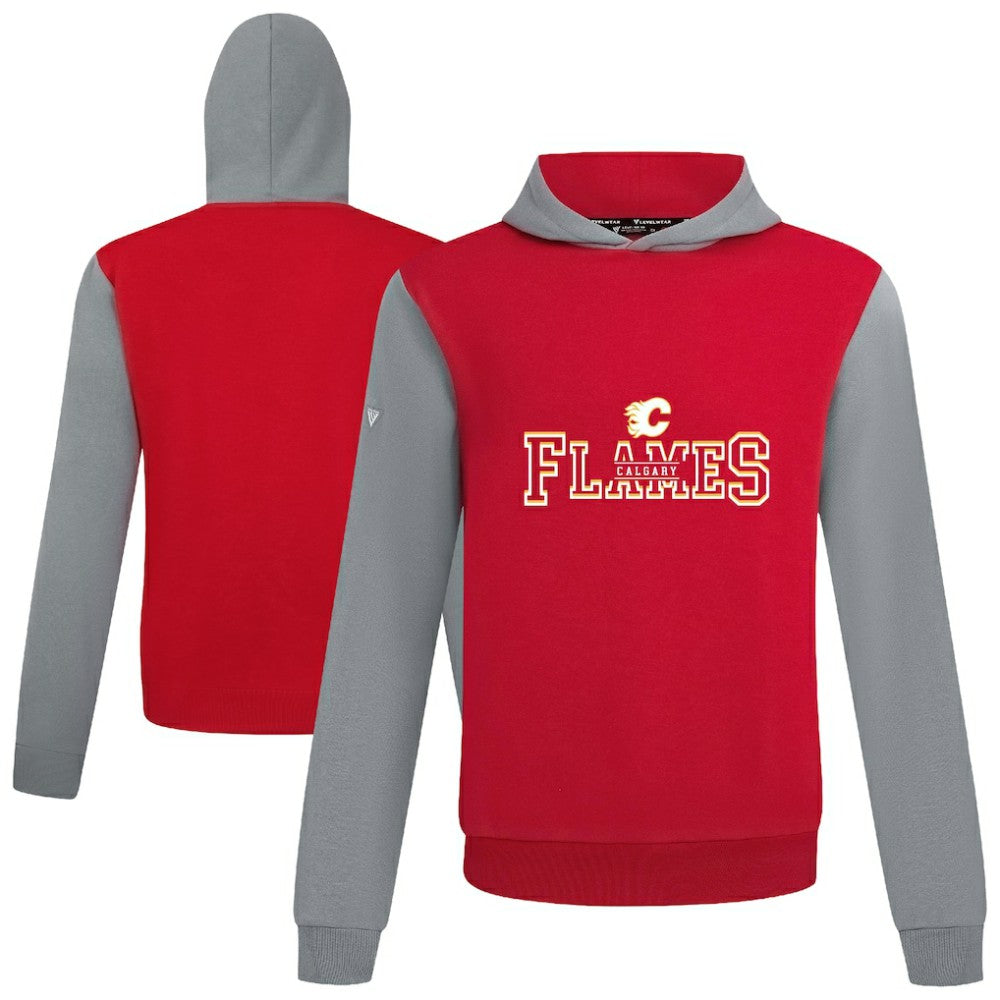 Calgary Flames - Levelwear Ultimate Journey Pullover Hoodie Red/Gray