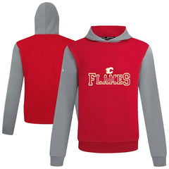 Calgary Flames - Levelwear Ultimate Journey Pullover Hoodie Red/Gray