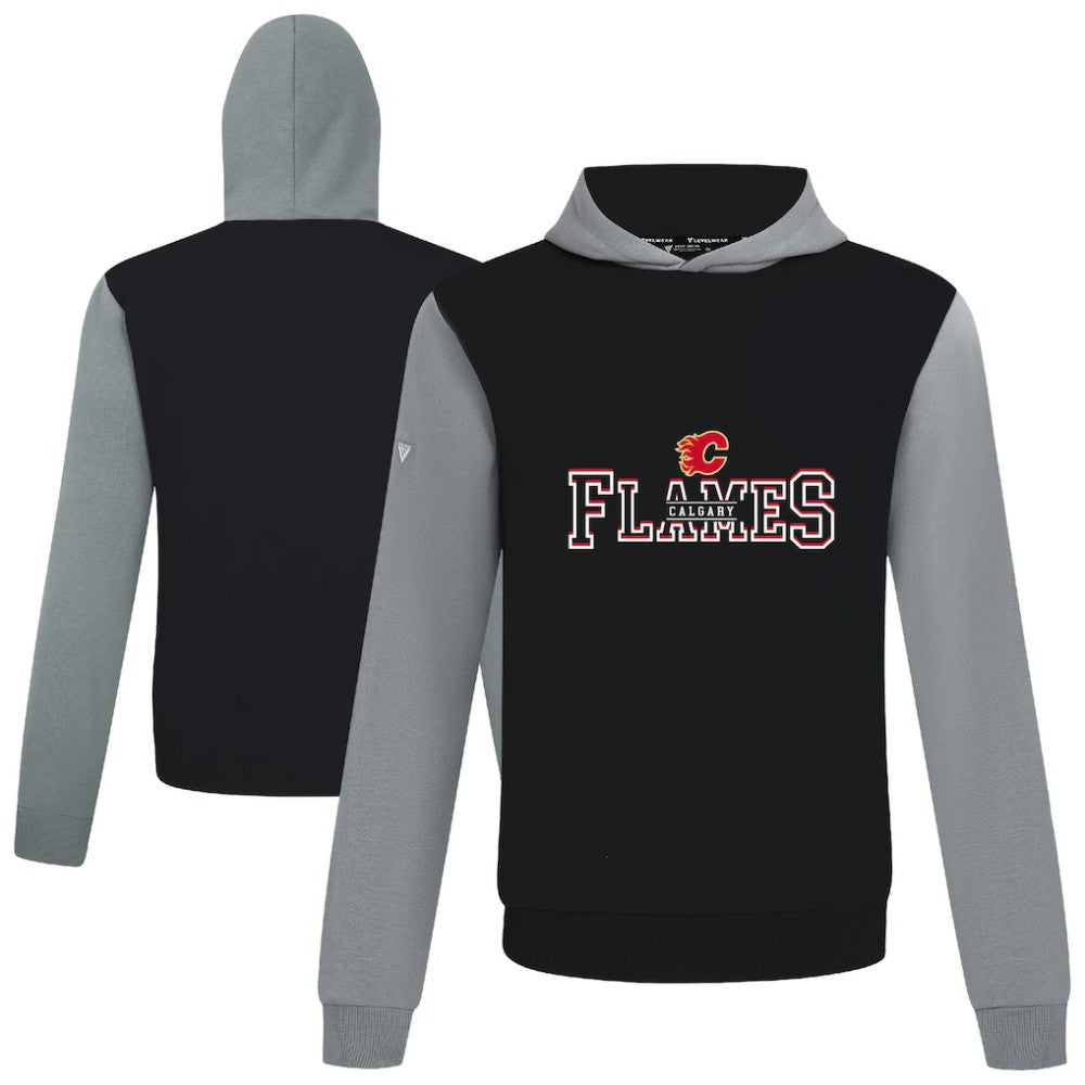 Calgary Flames - Levelwear Ultimate Journey Pullover Hoodie Black/Gray
