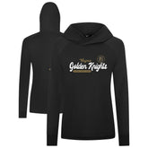 Vegas Golden Knights Levelwear Women's Slender Monument Raglan Pullover Hoodie Black