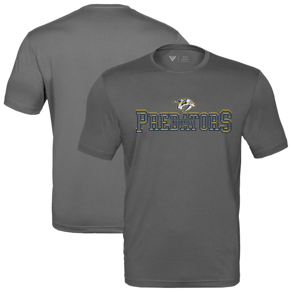 Nashville Predators - Levelwear Anthem Journey Performance T-Shirt Charcoal