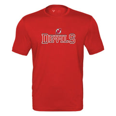 New Jersey Devils - Levelwear Anthem Journey Performance T-Shirt Red