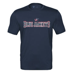 Columbus Blue Jackets - Levelwear Anthem Journey Performance T-Shirt Navy