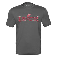 Detroit Red Wings - Levelwear Anthem Journey Performance T-Shirt Charcoal
