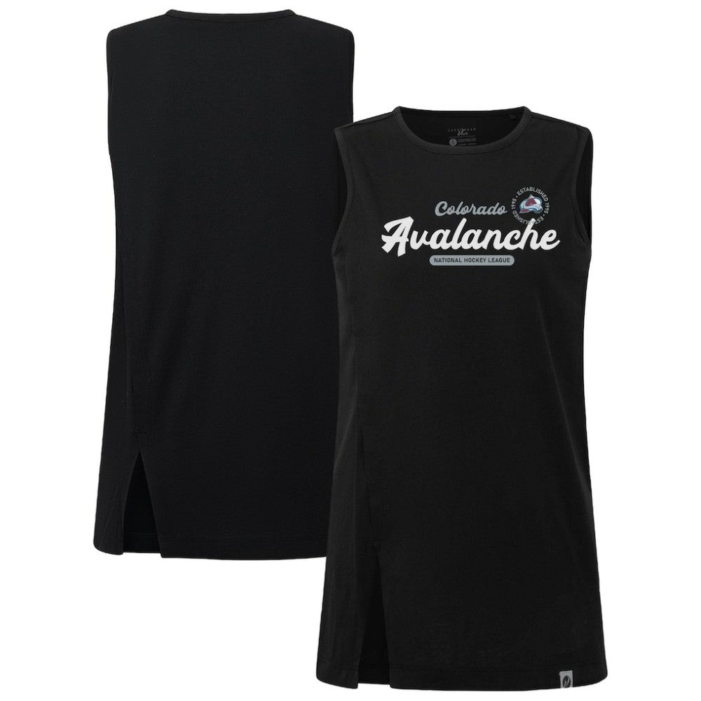 Colorado Avalanche - Levelwear Women's Influx Monument Tank Top Black