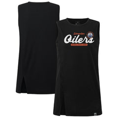 Edmonton Oilers - Levelwear Women's Influx Monument Tank Top Black