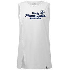 Toronto Maple Leafs - Levelwear Women's Influx Monument Tank Top White