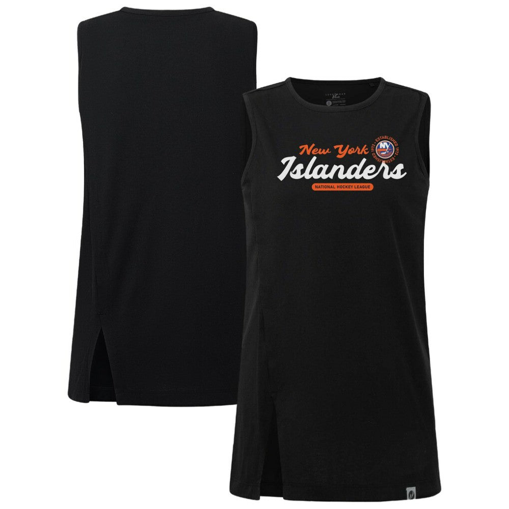 New York Islanders - Levelwear Women's Influx Monument Tank Top Black