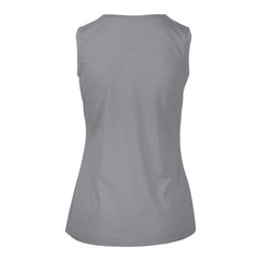 Edmonton Oilers - Levelwear Women's Macy Banner Arch Tank Top Gray