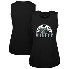 Los Angeles Kings - Levelwear Women's Macy Banner Arch Tank Top Black