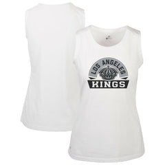 Los Angeles Kings - Levelwear Women's Macy Banner Arch Tank Top White
