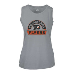 Philadelphia Flyers - Levelwear Women's Macy Banner Arch Tank Top Gray