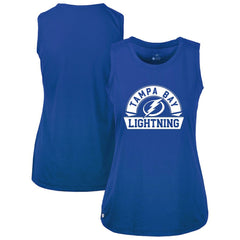 Tampa Bay Lightning - Levelwear Women's Macy Banner Arch Tank Top Royal