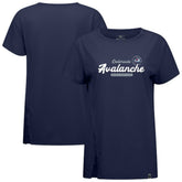 Colorado Avalanche - Levelwear Women's Influx Monument T-Shirt Navy