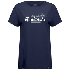 Colorado Avalanche - Levelwear Women's Influx Monument T-Shirt Navy