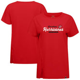 Carolina Hurricanes - Levelwear Women's Influx Monument T-Shirt Red