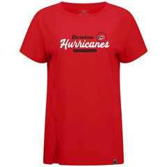 Carolina Hurricanes - Levelwear Women's Influx Monument T-Shirt Red