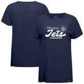 Winnipeg Jets - Levelwear Women's Influx Monument T-Shirt Navy