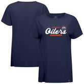 Edmonton Oilers - Levelwear Women's Influx Monument T-Shirt Navy