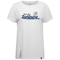 Tampa Bay Lightning - Levelwear Women's Influx Monument T-Shirt White