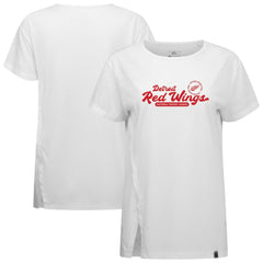 Detroit Red Wings - Levelwear Women's Influx Monument T-Shirt White