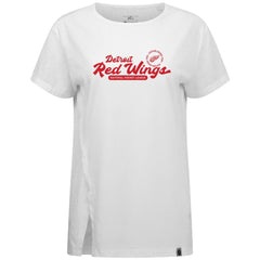 Detroit Red Wings - Levelwear Women's Influx Monument T-Shirt White