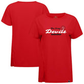 New Jersey Devils - Levelwear Women's Influx Monument T-Shirt Red
