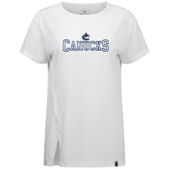 Vancouver Canucks - Levelwear Women's Influx Journey T-Shirt White