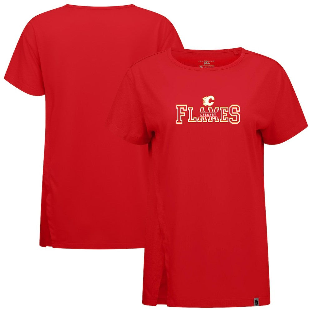 Calgary Flames - Levelwear Women's Influx Journey T-Shirt Red