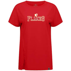 Calgary Flames - Levelwear Women's Influx Journey T-Shirt Red