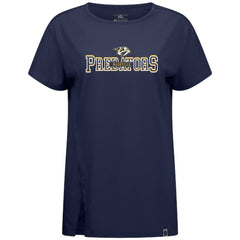 Nashville Predators - Levelwear Women's Influx Journey T-Shirt Navy