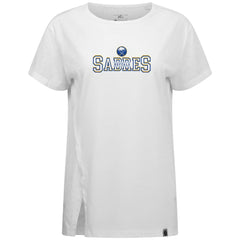Buffalo Sabres - Levelwear Women's Influx Journey T-Shirt White