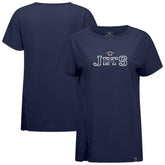 Winnipeg Jets - Levelwear Women's Influx Journey T-Shirt Navy