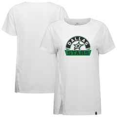 Dallas Stars - Levelwear Women's Influx Banner Arch T-Shirt White