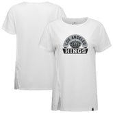 Los Angeles Kings - Levelwear Women's Influx Banner Arch T-Shirt White