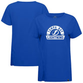 Tampa Bay Lightning - Levelwear Women's Influx Banner Arch T-Shirt Royal