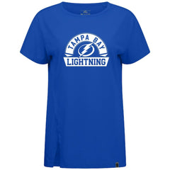 Tampa Bay Lightning - Levelwear Women's Influx Banner Arch T-Shirt Royal