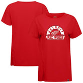 Detroit Red Wings - Levelwear Women's Influx Banner Arch T-Shirt Red