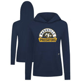 Nashville Predators - Levelwear Women's Relay Banner Arch Pullover Hoodie Navy