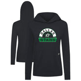Dallas Stars - Levelwear Women's Relay Banner Arch Pullover Hoodie Black