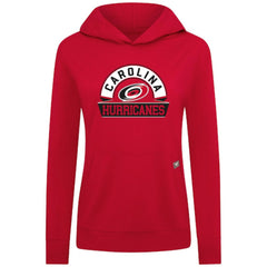 Carolina Hurricanes - Levelwear Women's Relay Banner Arch Pullover Hoodie Red