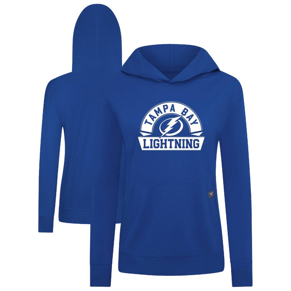 Tampa Bay Lightning - Levelwear Women's Relay Banner Arch Pullover Hoodie Royal