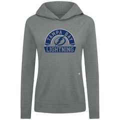 Tampa Bay Lightning - Levelwear Women's Relay Banner Arch Pullover Hoodie Gray