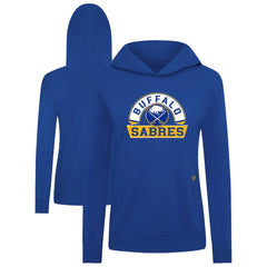 Buffalo Sabres - Levelwear Women's Relay Banner Arch Pullover Hoodie Royal