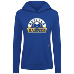 Buffalo Sabres - Levelwear Women's Relay Banner Arch Pullover Hoodie Royal
