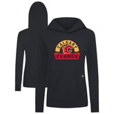 Calgary Flames - Levelwear Women's Relay Banner Arch Pullover Hoodie Black