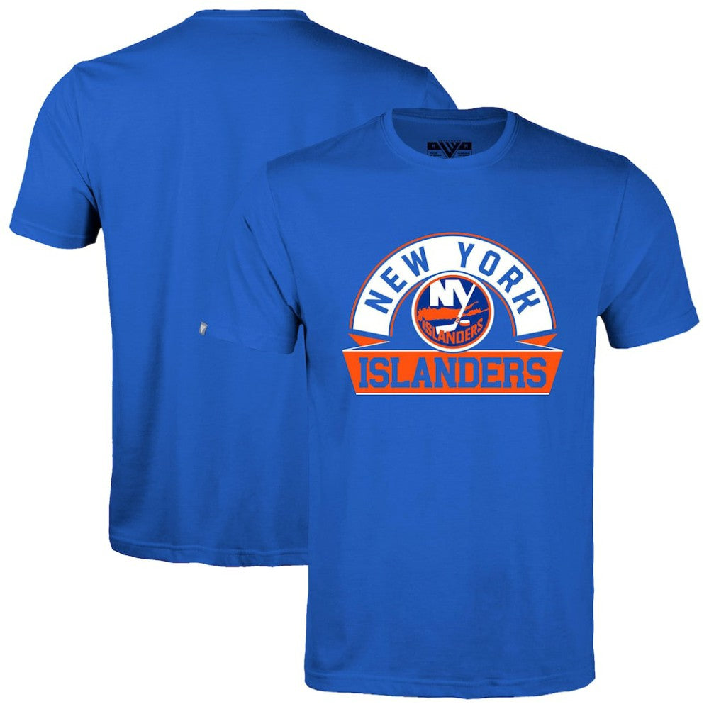 New York Islanders - Levelwear Richmond Banner Arch T-Shirt Royal