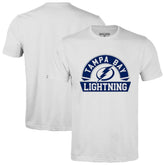 Tampa Bay Lightning - Levelwear Richmond Banner Arch T-Shirt White